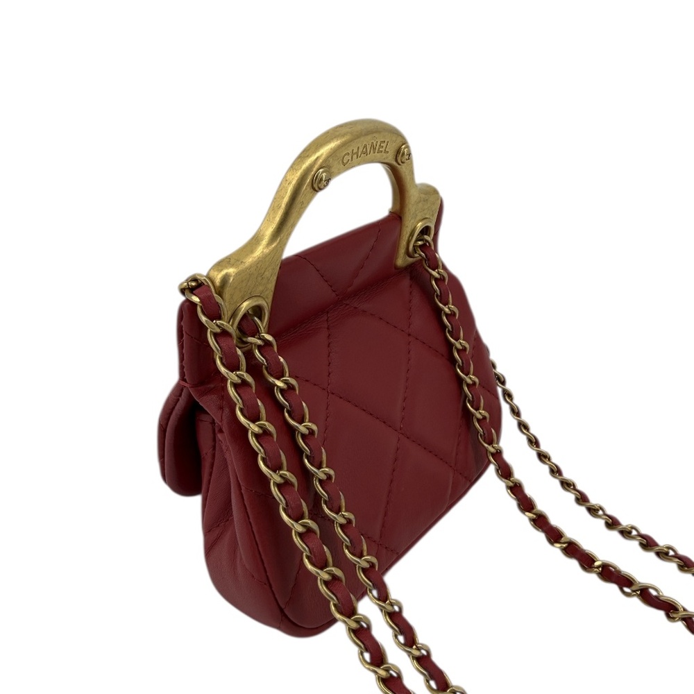 Chanel Lady Handle Card Holder with Chain - Picture 2 of 7